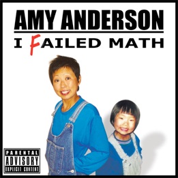 Amy Anderson's "I Failed Math" album cover Amy Anderson's "I Failed Math" album cover